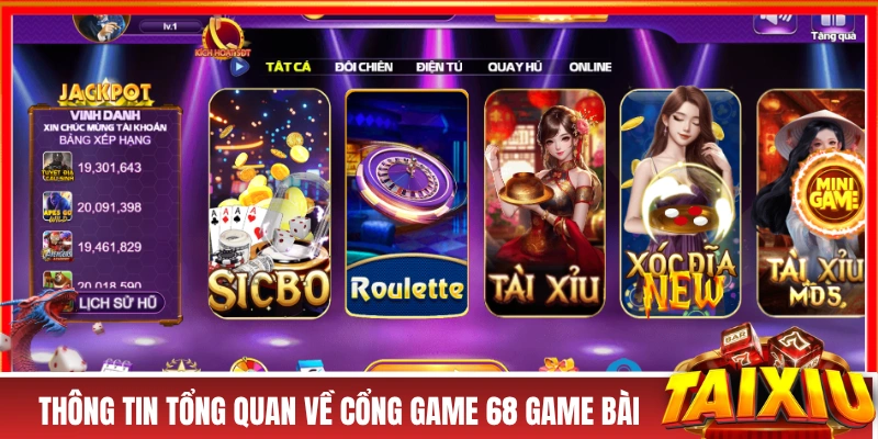 68 Game Bài - Cổng Game Đổi Thưởng Uy Tín, Xanh Chính Top 1 Thông tin tổng quan về cổng game 68 Game Bài