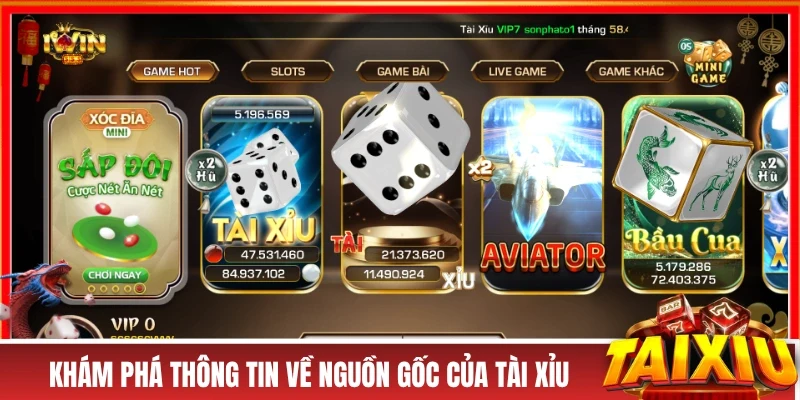 Tài Xỉu IWIN - Cơn Lốc Giải Trí Cực Khủng Trong Năm 2026 Khám phá thông tin về nguồn gốc của tài xỉu